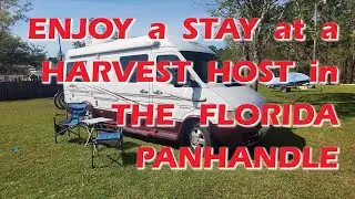Henderson Beach State Park & A Harvest Host in Blackwater Bay