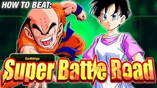 HOW TO BEAT EARTHLINGS SUPER BATTLE ROAD! TEAM BUILDING GUIDE! (DBZ Dokkan Battle)