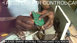 STABILIZER CIRCUIT BOARD. CENTURY 2KVA STABILIZER REPAIR WITH ABSO LAB CONTROL BOARD