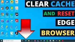 How To CLEAR CACHE & RESET Edge Browser - Solve Website Loading Problems!