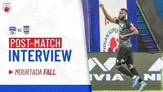 Post-match Interview - Mourtada Fall | Bengaluru FC vs Mumbai City FC | Hero ISL 2021-22