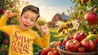 BEES for Kids 🐝 Fun Bee Facts for Kids 🐝 Educational Videos for Kids