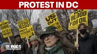 Protesters in DC speak out over Venezuela strike