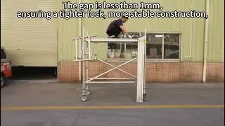 Aluminum scaffolding is weather - resistant, recyclable, and has low thermal conductivity.