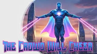The Crowd Will Cheer - A Tribute to Superheroes [Rock Music Lyric Video]