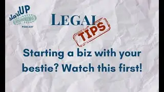 Starting a business with your bestie? Watch this first!