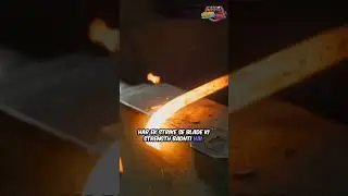 Ek Talwar Banane Ka Asli Sach#SwordMaking #Blacksmith #Craftsmanship #ForgedInFire #SatisfyingVideo