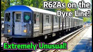 ⁴ᴷ⁶⁰ R62As Running up the Dyre Avenue Line in the Bronx!