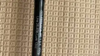 Ocean Tackle International (OTI) Pitch Black Saltwater Fishing Jigging Rod