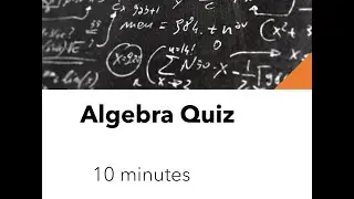 Kuiz Math 10 minit (Soalan 4 Soalan KBAT)