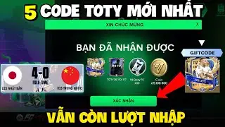 Enter 5 of the latest TOTY 26 FC Mobile VN codes to receive free FC gacha tickets and player pack...