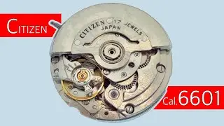 Citizen Cal.6601 Disassemble