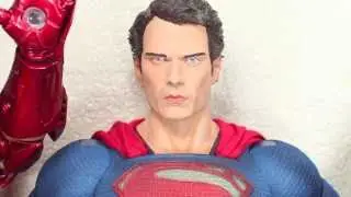 Man Of Steel NECA Superman 1/4 Scale Collectible Movie Figure Review