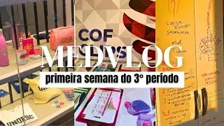 MEDVLOG #9 - primeira semana de aula do 3° período + virei monitora de anato