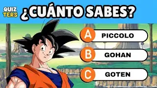 ¿Cuánto sabes de Dragon Ball Z?