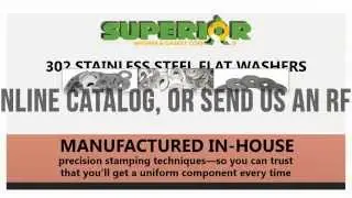 302 Stainless Steel Flat Washers