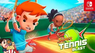 Super Tennis Blast Nintendo Switch Gameplay | TheCyberFlash