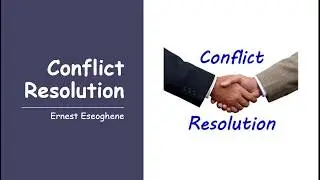 Conflict resolution | Government | SS3