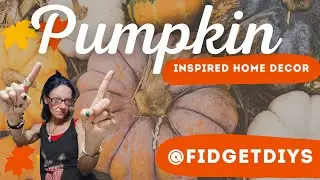 BEAUTIFUL and EASY PUMPKIN inspired diy home decor projects with TRASH! You'll wanna TRY these!