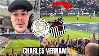 VERNAM MASTERCLASS, RED CARD + LATE LATE DRAMA IN 5 GOAL THRILLER | MK Dons vs Grimsby