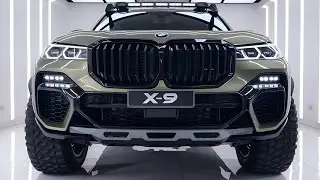BMW X9 2025 года: самый роскошный внедорожник? Первый взгляд изнутри и снаружи!
