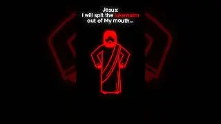 Jesus will slit out the lukewarm 😱💔😔 #jesus #judgementday #lukewarm #gid #repent