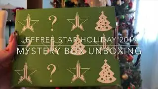 Jeffree Star Holiday 2019 Mini Mystery Box Unboxing