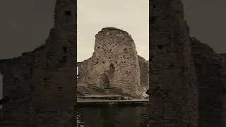 Koknese castle on river Daugava in 4K, Autumn in 2021, Latvia  - enjoy your viewing!