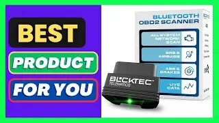 BLCKTEC 430 Bluetooth OBD2 Scanner for iPhone & Android, No