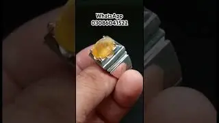 #aqeeq #birthstone #religion #neelam #gemstone #sufimuhammadarslan #ring #yellowagate #luckystone