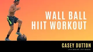 BEST HOME WORKOUT HIIT CIRCUIT WITH WALL BALL! Increase strength and cardio endurance!