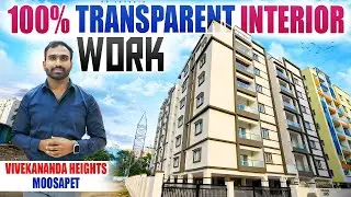 100% Transparent Interior Work | 3bhk Interior Design | Vivekananda Heights Moosapet Hyd| Rb Interio