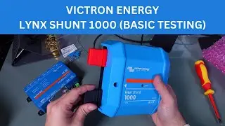 Lynx 1000 shunt from Victron Energy connect to Cerbo GX (VE.Can)  simple bench test