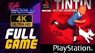 Tintin: Destination Adventure (PS1) PT-BR | Longplay | No Commentary 4k