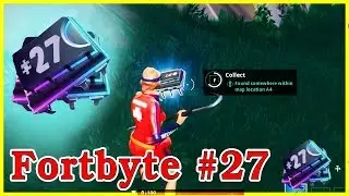 FORTNITE I FORTBYTE #27 Location - Found somewhere Within Map location A4