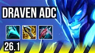 DRAVEN & Shaco vs VAYNE & Rakan (ADC) | 53K damage | EUW Master | 26.1