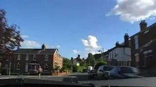 Driving On The B4503 Leigh Sinton Road, Malvern, Worcestershire, England 26th May 2009