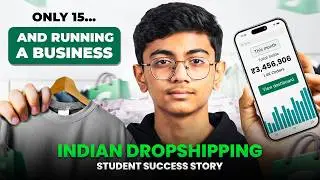 15-Year-Old Builds a Dropshipping Business While in Grade 10 | Student Entrepreneur Story
