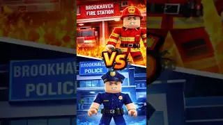 POLICE👮🏻&zwj;♂️ or FIRE STATION👨🏻&zwj;🚒 #roblox #robloxedit #robloxusa