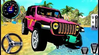 Offroad Jeep Driving Simulator - SUV 4x4 MUD Car Mountain Driver - Android GamePlay #1