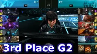 Immortals vs CLG | Game 2 for 3rd Place S6 NA LCS Summer 2016 PlayOffs | IMT vs CLG G2 1080p