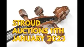 Stroud Auctions - Musical Instruments - 11th January 2023 (UK) #auction #musicalinstrument #music
