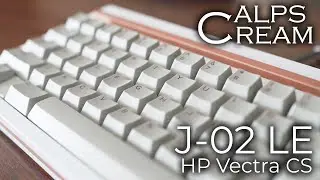 J-02 Limited Edition / Alps SKCM Cream (Undamped) / HP Vectra CS / POM - Typing Sounds