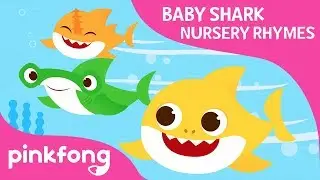 Swimming Swimming | Baby Shark Nursery Rhyme | Pinkfong Songs for Children