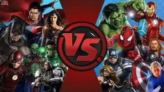 Marvel vs DC - The Ultimate Crossover | feat Avengers and Justice league Theme Songs Mix