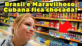 CUBANA NO SUPERMERCADO DO BRASIL.FIQUEI IMPRESSIONADA NÃO SABIA QUE ISSO EXISTIA 😭😱