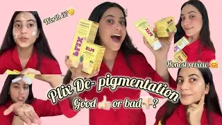 Pineapple plix challenge 😍 | smooth and darkspot free skin🤗 | worth it or not?🤔#plix #combo #love