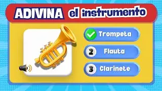 ADIVINA el instrumento musical🎸 | QUIZ musical 🎧