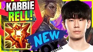KABBIE TRIES NEW CHAMPION RELL! - SB Kabbie Plays Rell Support vs Taric! | Preseason 11