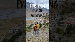 A 10-Second Escape to Spiti 💙 #spitivalley